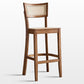 Solid Wood Bar and Counter Stool Armless Counter Height Stools