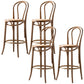 Modern Style Bar Stool Backrest Solid Wood Counter Stool for Bristol Light Brown 4 Piece Set Clearhalo 'Bar Furniture' 'Bar Stools' 'bar_stools' 'furn' 'furn_bar_stools' 'Furniture' 'Kitchen & Dining Furniture' 6746389