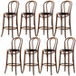 Modern Style Bar Stool Backrest Solid Wood Counter Stool for Bristol Brown-Black 8 Piece Set Clearhalo 'Bar Furniture' 'Bar Stools' 'bar_stools' 'furn' 'furn_bar_stools' 'Furniture' 'Kitchen & Dining Furniture' 6746396