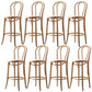 Modern Style Bar Stool Backrest Solid Wood Counter Stool for Bristol Natural Wood White 8 Piece Set Clearhalo 'Bar Furniture' 'Bar Stools' 'bar_stools' 'furn' 'furn_bar_stools' 'Furniture' 'Kitchen & Dining Furniture' 6746406