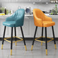 Bucket Dining Stool Contemporary Armed Bar Stool with Cushion Clearhalo 'Bar Furniture' 'Bar Stools' 'bar_stools' 'furn' 'furn_bar_stools' 'Furniture' 'Kitchen & Dining Furniture' 6746449