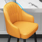 Bucket Dining Stool Contemporary Armed Bar Stool with Cushion Clearhalo 'Bar Furniture' 'Bar Stools' 'bar_stools' 'furn' 'furn_bar_stools' 'Furniture' 'Kitchen & Dining Furniture' 6746456