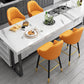 Bucket Dining Stool Contemporary Armed Bar Stool with Cushion Clearhalo 'Bar Furniture' 'Bar Stools' 'bar_stools' 'furn' 'furn_bar_stools' 'Furniture' 'Kitchen & Dining Furniture' 6746464