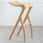 Solid Wood Bar Stool Backrless Counter Stool for Living Room Clearhalo 'Bar Furniture' 'Bar Stools' 'bar_stools' 'furn' 'furn_bar_stools' 'Furniture' 'Kitchen & Dining Furniture' 6746494