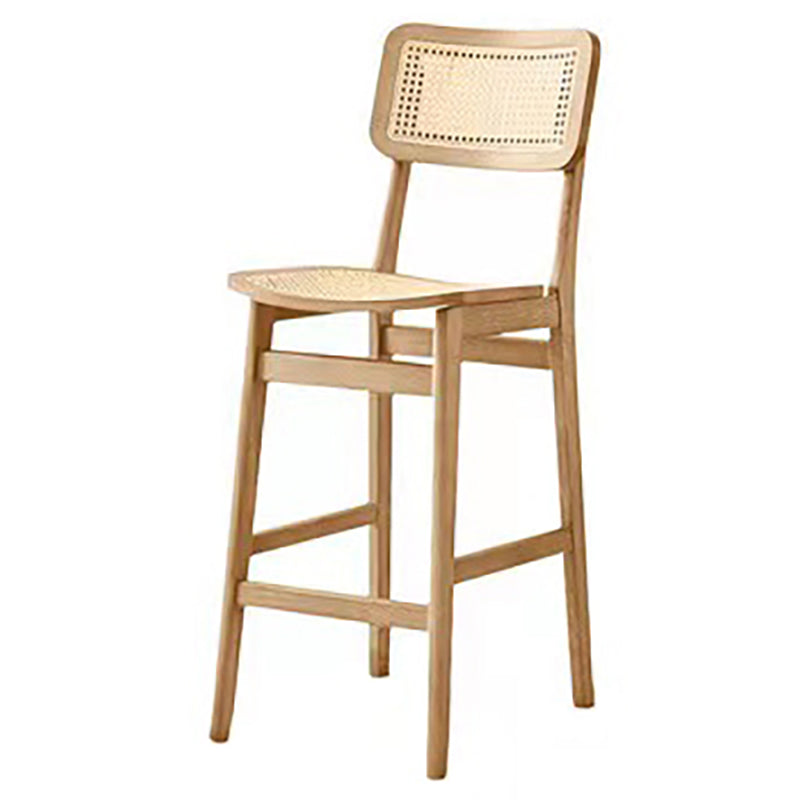 Modern Solid Wood Counter Chair Armless Bar and Counter Stool Wood 1 Piece Clearhalo 'Bar Furniture' 'Bar Stools' 'bar_stools' 'furn' 'furn_bar_stools' 'Furniture' 'Kitchen & Dining Furniture' 6746594