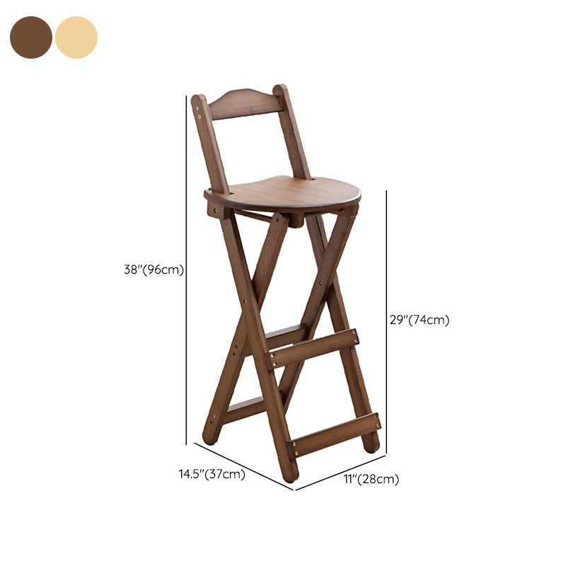 Industrial Bar and Counter Stool Folding Counter Height Stools