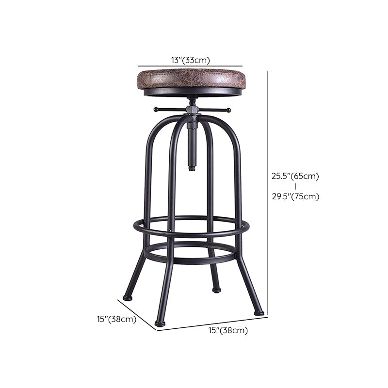 Tableros de barras industriales taburetes de barra de altura ajustable con base de metal