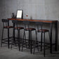 Contemporary Square Dining Stools Metal Bar Stools with Metal Base