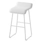 Faux Leather Armless Dining Stools Contemporary Bar Stools with Metal Base Clearhalo 'Bar Furniture' 'Bar Stools' 'bar_stools' 'furn' 'furn_bar_stools' 'Furniture' 'Kitchen & Dining Furniture' 6746833