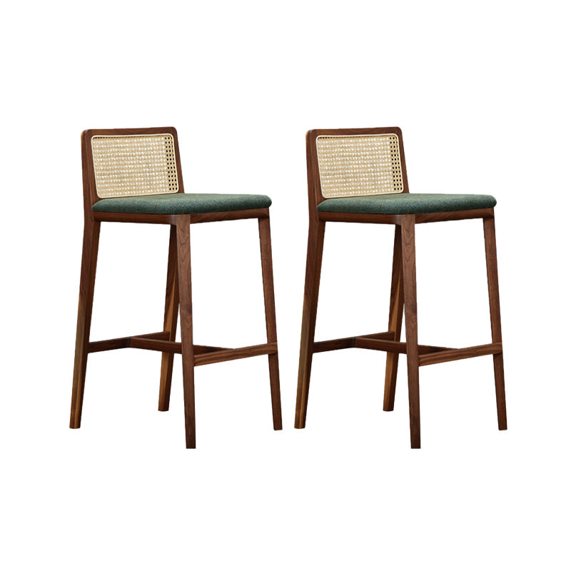 Brown Ash Wood Bar & Counter Stools Industrial Indoor Stools