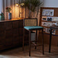 Brown Ash Wood Bar & Counter Stools Industrial Indoor Stools