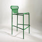Metallic Finish Indoor Stools Industrial Style Metal Bar Stools Green 1 Piece Clearhalo 'Bar Furniture' 'Bar Stools' 'bar_stools' 'furn' 'furn_bar_stools' 'Furniture' 'Kitchen & Dining Furniture' 6747215