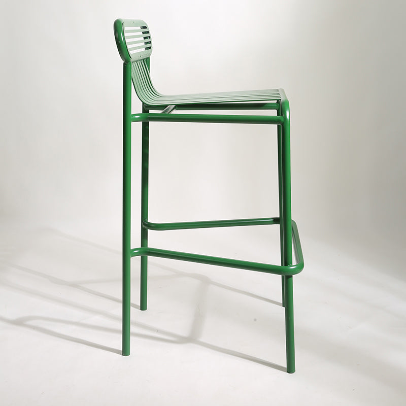 Metallic Finish Indoor Stools Industrial Style Metal Bar Stools Clearhalo 'Bar Furniture' 'Bar Stools' 'bar_stools' 'furn' 'furn_bar_stools' 'Furniture' 'Kitchen & Dining Furniture' 6747221