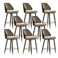 Glam Style Bar Stool Faux Leather Backrest Counter Stool for Bristol Gray 8 Piece Set Clearhalo 'Bar Furniture' 'Bar Stools' 'bar_stools' 'furn' 'furn_bar_stools' 'Furniture' 'Kitchen & Dining Furniture' 6747297