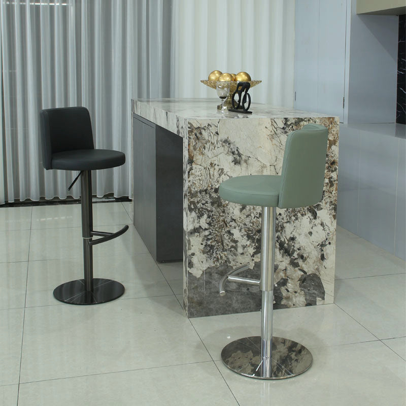 Tabourets de bar à hauteur réglable industriels