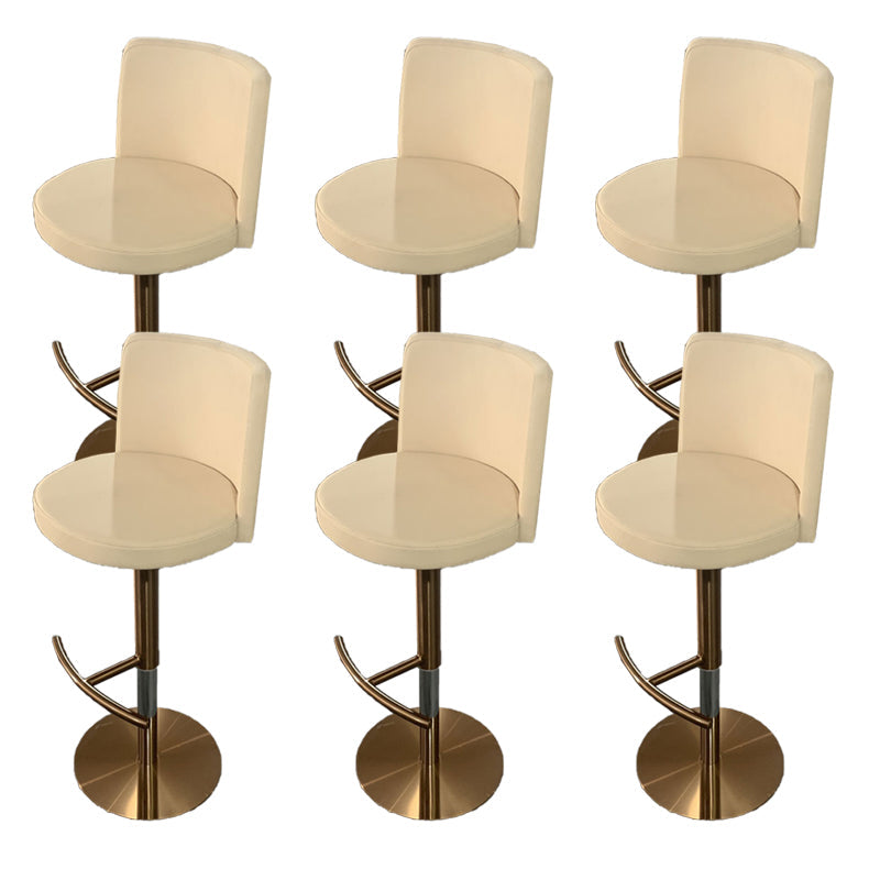 Tabourets de bar à hauteur réglable industriels