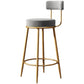 Industrial Velvet Counter & Bar Stools Matte Finish Indoor Stools Clearhalo 'Bar Furniture' 'Bar Stools' 'bar_stools' 'furn' 'furn_bar_stools' 'Furniture' 'Kitchen & Dining Furniture' 6747494