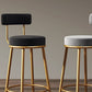 Industrial Velvet Counter & Bar Stools Matte Finish Indoor Stools Clearhalo 'Bar Furniture' 'Bar Stools' 'bar_stools' 'furn' 'furn_bar_stools' 'Furniture' 'Kitchen & Dining Furniture' 6747496