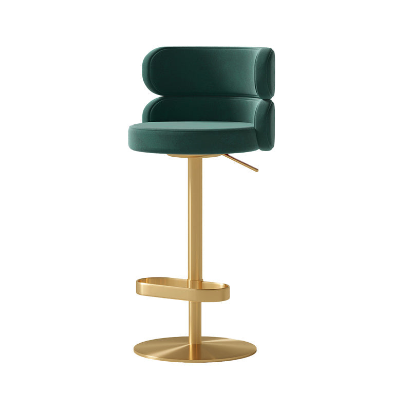 ブリストル用のグラムスイベルバースツール布張り調整可能なカウンタースツール