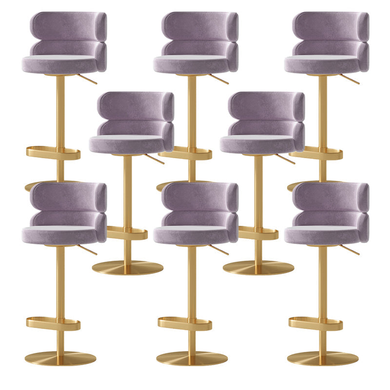 ブリストル用のグラムスイベルバースツール布張り調整可能なカウンタースツール