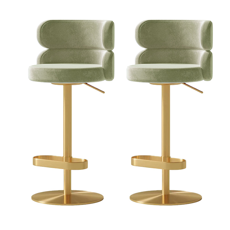 ブリストル用のグラムスイベルバースツール布張り調整可能なカウンタースツール