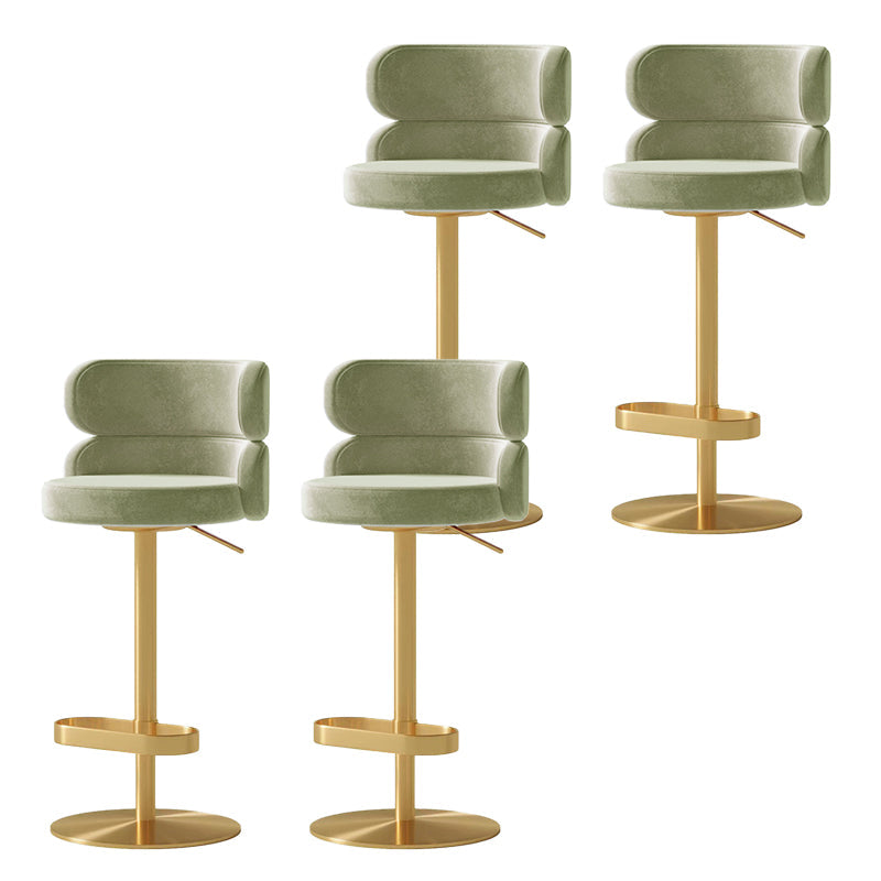 ブリストル用のグラムスイベルバースツール布張り調整可能なカウンタースツール