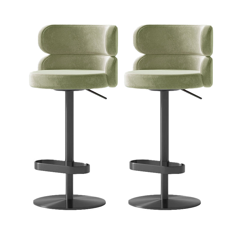 ブリストル用のグラムスイベルバースツール布張り調整可能なカウンタースツール