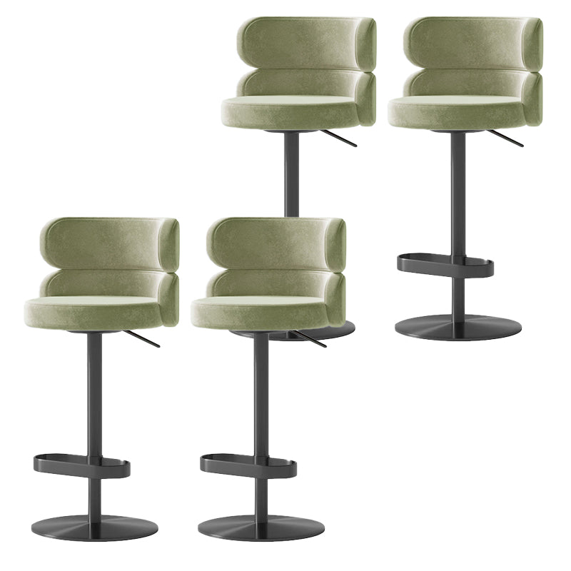 ブリストル用のグラムスイベルバースツール布張り調整可能なカウンタースツール