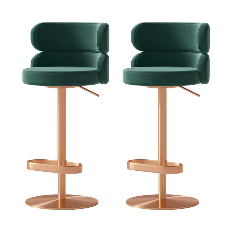 ブリストル用のグラムスイベルバースツール布張り調整可能なカウンタースツール