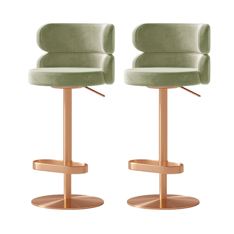 ブリストル用のグラムスイベルバースツール布張り調整可能なカウンタースツール