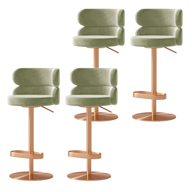 ブリストル用のグラムスイベルバースツール布張り調整可能なカウンタースツール