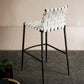 Modern Style Bar Stool Leather Backrest Counter Stool with Metal Legs Clearhalo 'Bar Furniture' 'Bar Stools' 'bar_stools' 'furn' 'furn_bar_stools' 'Furniture' 'Kitchen & Dining Furniture' 6747703
