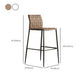 Modern Style Bar Stool Leather Backrest Counter Stool with Metal Legs Clearhalo 'Bar Furniture' 'Bar Stools' 'bar_stools' 'furn' 'furn_bar_stools' 'Furniture' 'Kitchen & Dining Furniture' 6747713