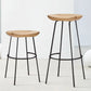 Solid Wood Modern Counter & Bar Stools Matte Finish Indoor Stools Clearhalo 'Bar Furniture' 'Bar Stools' 'bar_stools' 'furn' 'furn_bar_stools' 'Furniture' 'Kitchen & Dining Furniture' 6747771