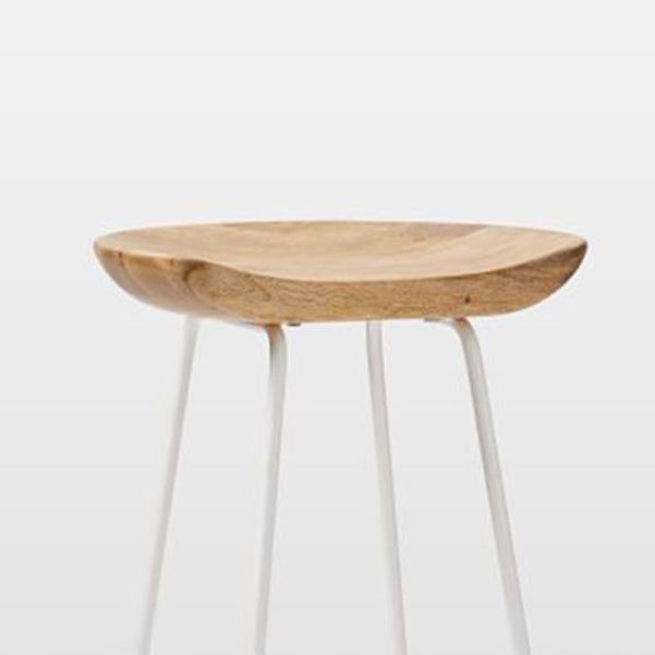 Solid Wood Modern Counter & Bar Stools Matte Finish Indoor Stools Clearhalo 'Bar Furniture' 'Bar Stools' 'bar_stools' 'furn' 'furn_bar_stools' 'Furniture' 'Kitchen & Dining Furniture' 6747783