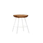 Solid Wood Modern Counter & Bar Stools Matte Finish Indoor Stools Walnut White 1 Piece Short Stool(18"H) Clearhalo 'Bar Furniture' 'Bar Stools' 'bar_stools' 'furn' 'furn_bar_stools' 'Furniture' 'Kitchen & Dining Furniture' 6747813
