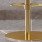 Swivel Leather Bar Stool Adjustable Height Counter Stool for Bristol