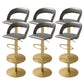 Swivel Leather Bar Stool Adjustable Height Counter Stool for Bristol