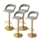 Swivel Leather Bar Stool Adjustable Height Counter Stool for Bristol