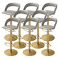 Swivel Leather Bar Stool Adjustable Height Counter Stool for Bristol