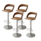 Swivel Leather Bar Stool Adjustable Height Counter Stool for Bristol
