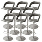 Swivel Leather Bar Stool Adjustable Height Counter Stool for Bristol