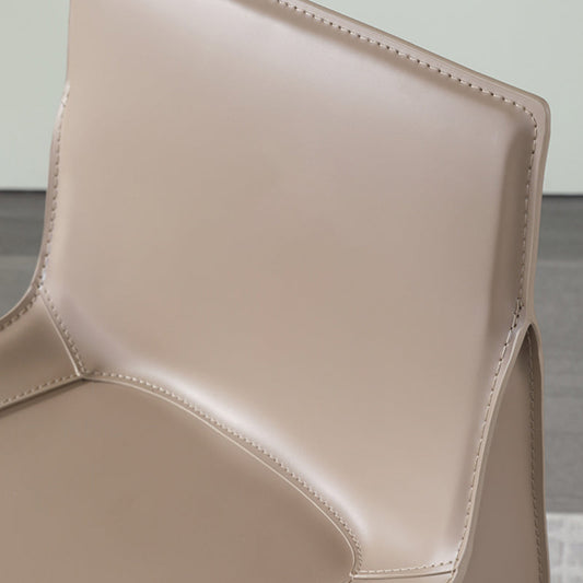 Modern Bar Stool Backrest Leather Counter Stool for Bristol with Metal Legs