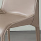 Modern Bar Stool Backrest Leather Counter Stool for Bristol with Metal Legs