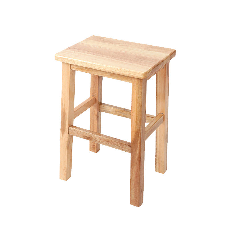 モダンなレザーバースツールラバーウッドカウンタースツールホーム用