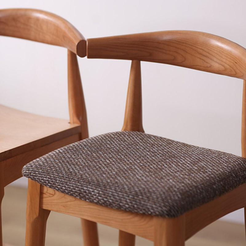 Industrial Fabric Counter & Bar Stools Ash Wood Indoor Stools Clearhalo 'Bar Furniture' 'Bar Stools' 'bar_stools' 'furn' 'furn_bar_stools' 'Furniture' 'Kitchen & Dining Furniture' 6748102