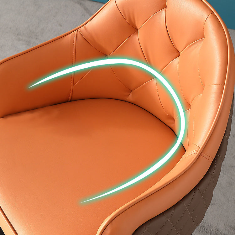 Taburete de barra de cuero glamoroso taburete de respaldo de respaldo para bristol con patas de metal