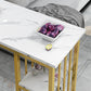 Modern Style Bistro Bar Table Rectangle Wine Rack Bar Table for Living Room Clearhalo 'Bar Furniture' 'Bar Tables' 'bar_tables' 'furn' 'furn_bar_tables' 'Furniture' 'Kitchen & Dining Furniture' 6748534