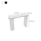 Faux Marble Bistro Bar Table Double Pedestal Bar Table for Living Room Clearhalo 'Bar Furniture' 'Bar Tables' 'bar_tables' 'furn' 'furn_bar_tables' 'Furniture' 'Kitchen & Dining Furniture' 6748595