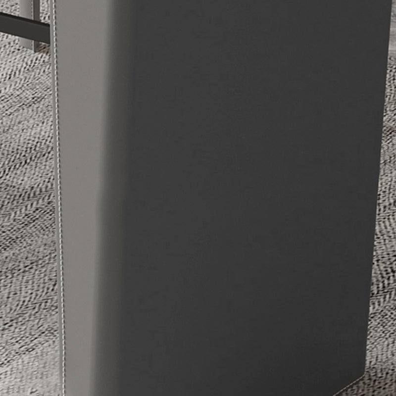 Sintered Stone Bistro Bar Table Modern Double Pedestal Bar Table for Home Clearhalo 'Bar Furniture' 'Bar Tables' 'bar_tables' 'furn' 'furn_bar_tables' 'Furniture' 'Kitchen & Dining Furniture' 6748636